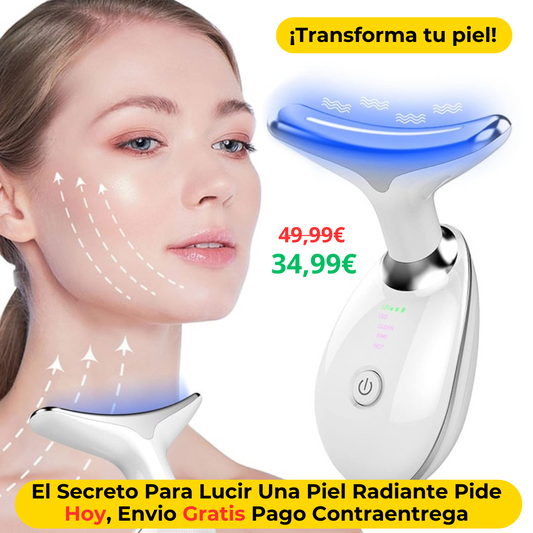 Masajeador De Cara Y Cuello Lifting Facial Spa en Casa